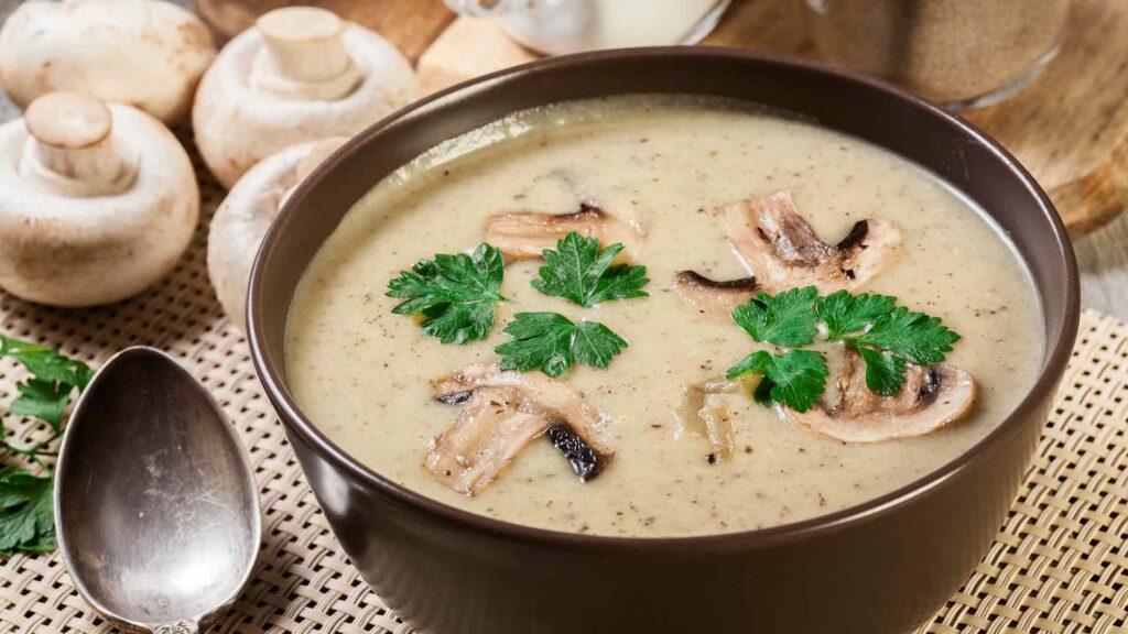 French Style Mushroom Soup