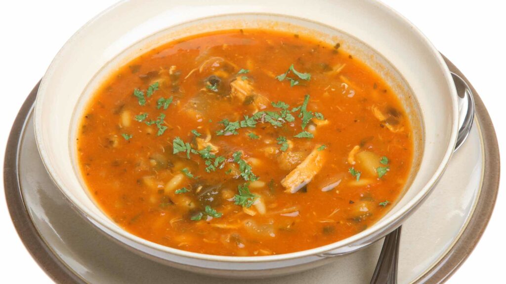 Indian Style Chicken Soup