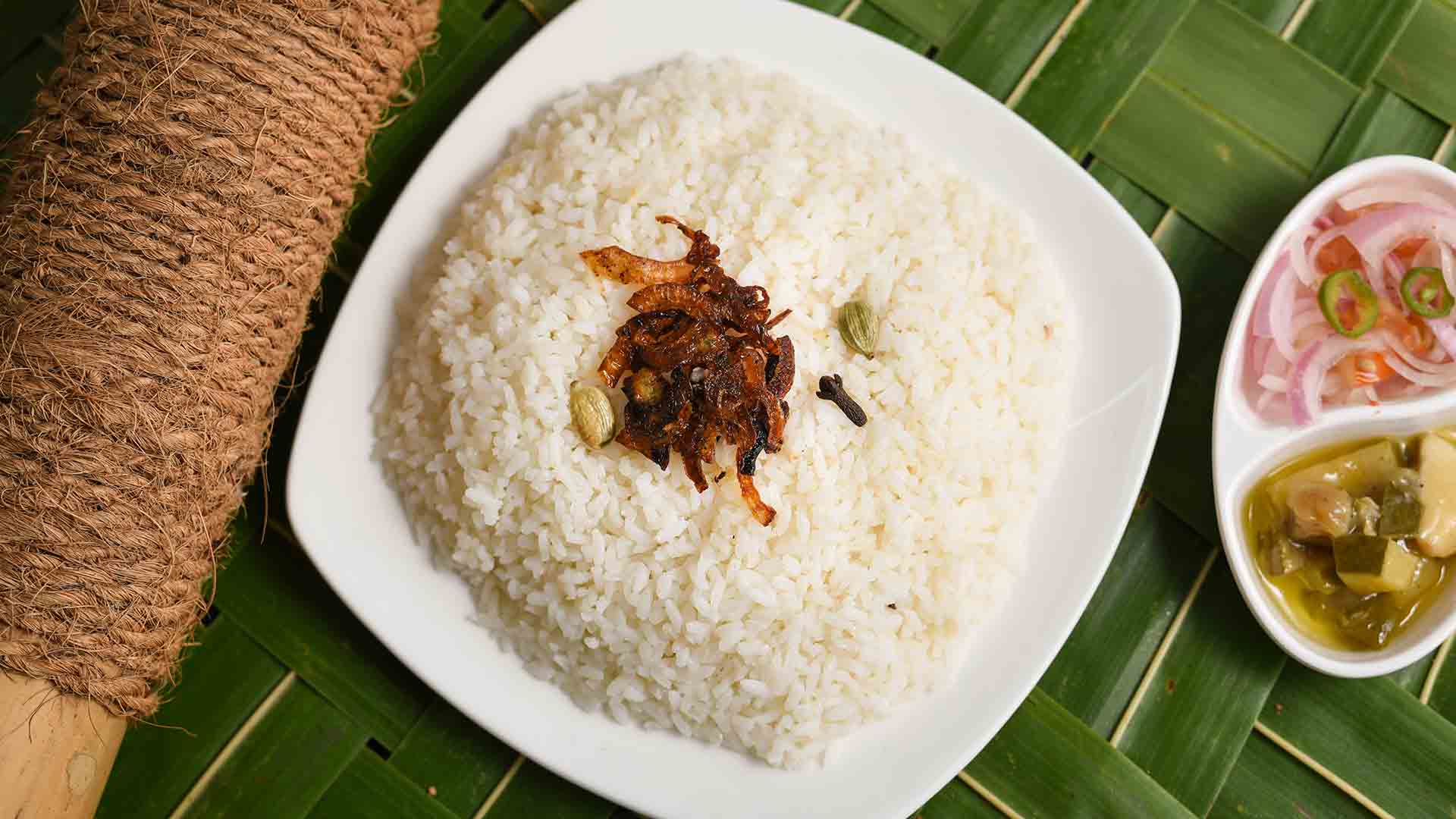 Handpounded Rice