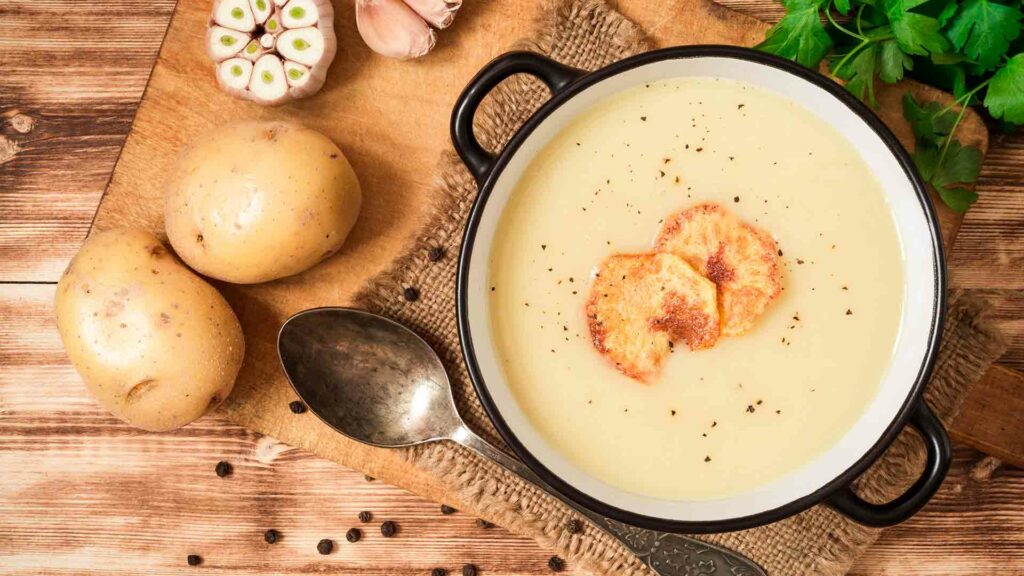 Potato Leaks Soup