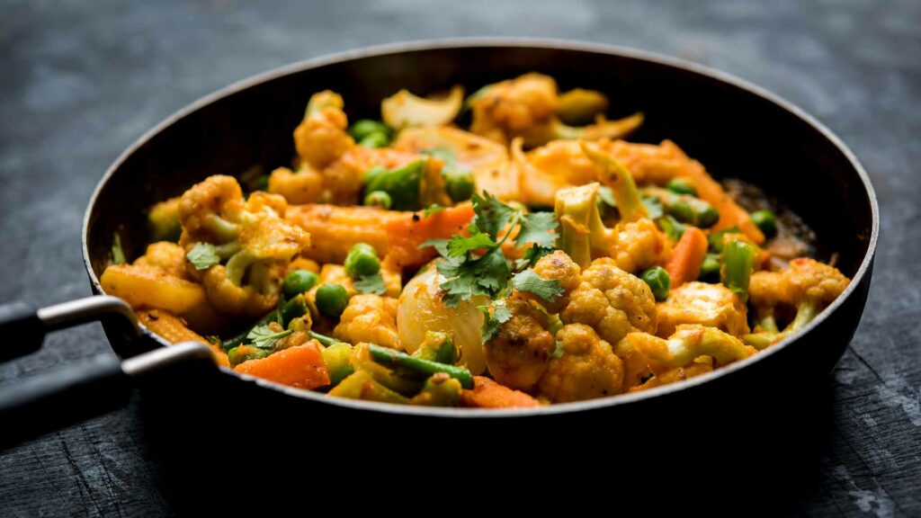 Up and Down vegetable masala
