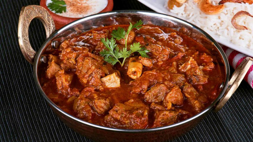 Slow cooked Indian mutton mughal Style/ Mutton curry