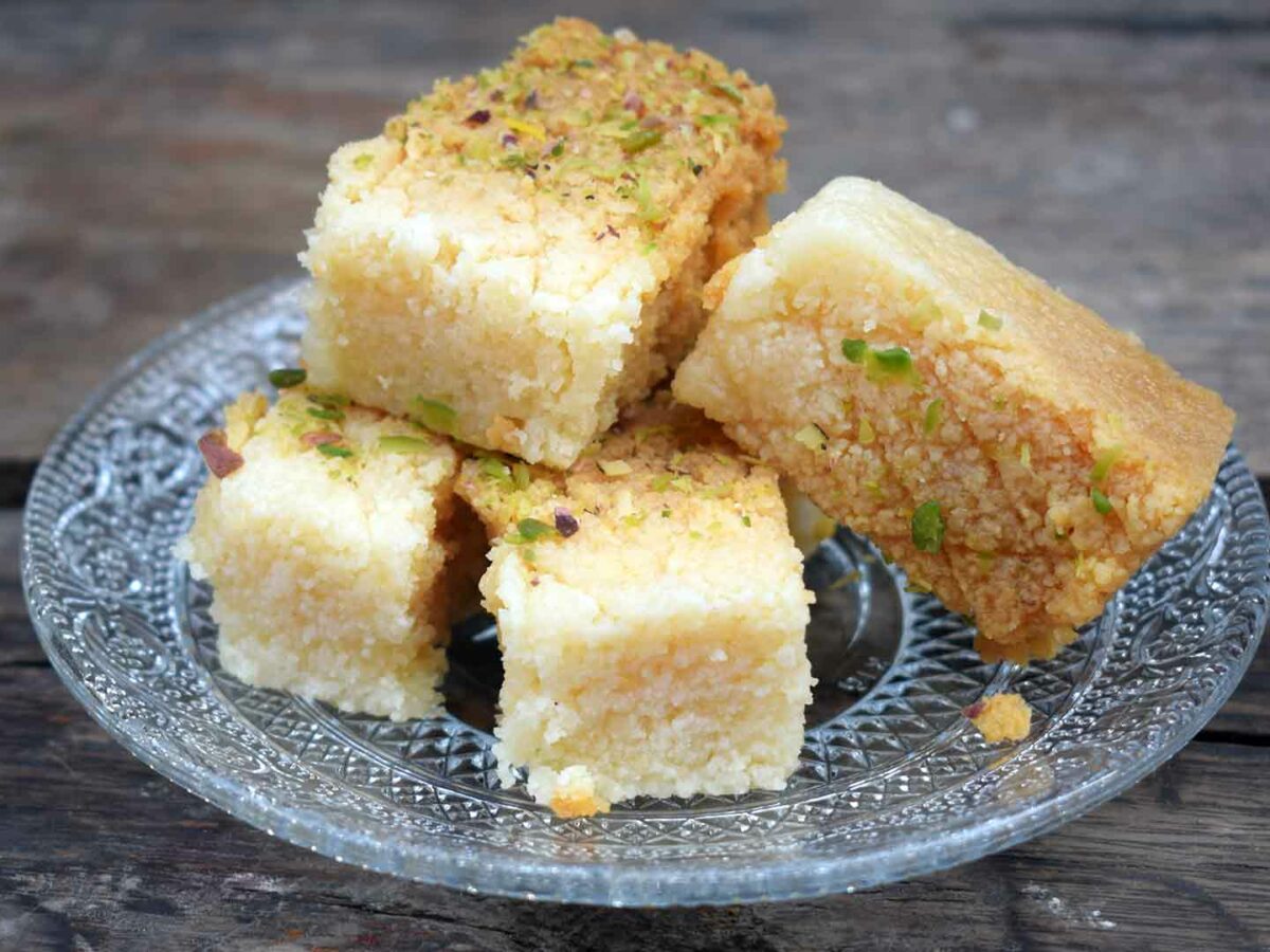 Indian Milk Cake kalakand or Alwar ka Mawa sweet served in a plate Stock  Photo - Alamy