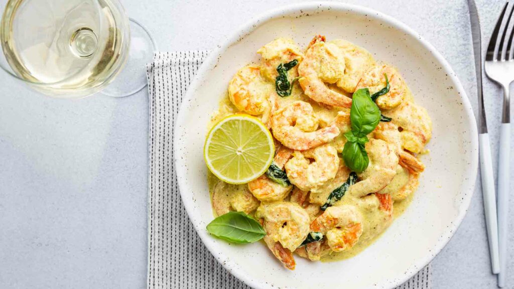 Seafood Coconut Ginger Sauce