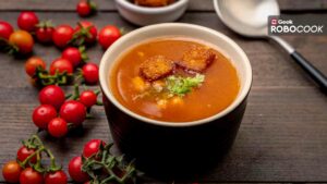 soya garlic tomato soup