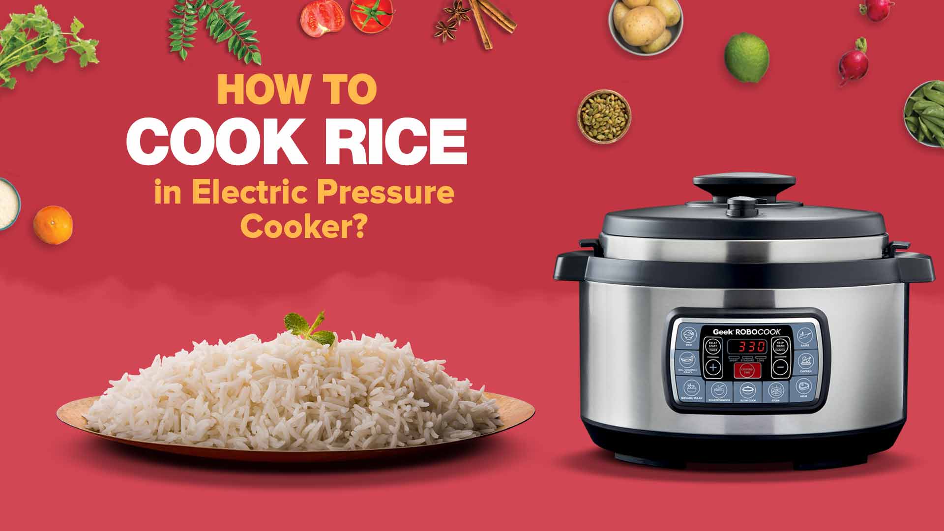 rice in electric pressure cooker