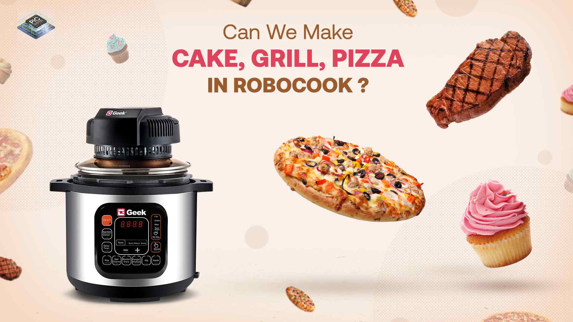 Cake, Grill, Pizza